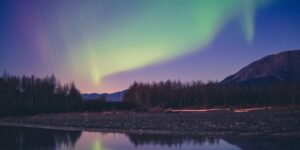 How Natural Phenomena Like Auroras Appear Over Virginia Skies
